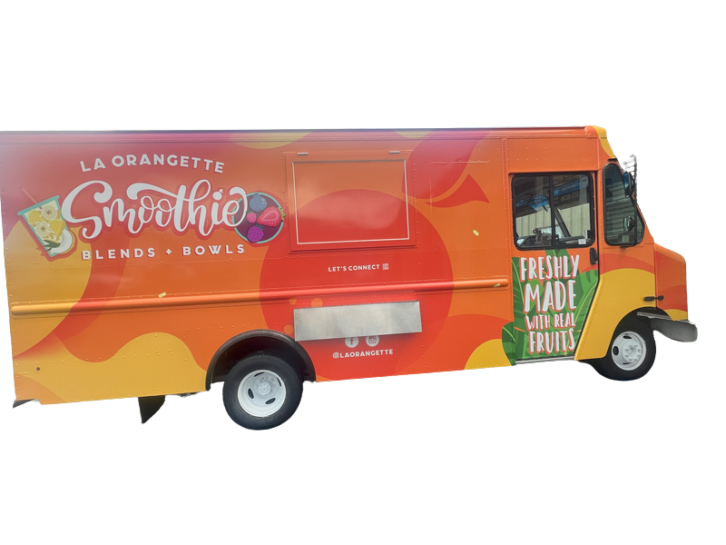 Smoothie Truck Wrap Smoothie Truck